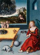 Lucas Cranach Die Melancholie France oil painting artist